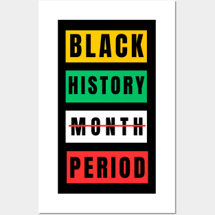 Black History Month Period Posters and Art